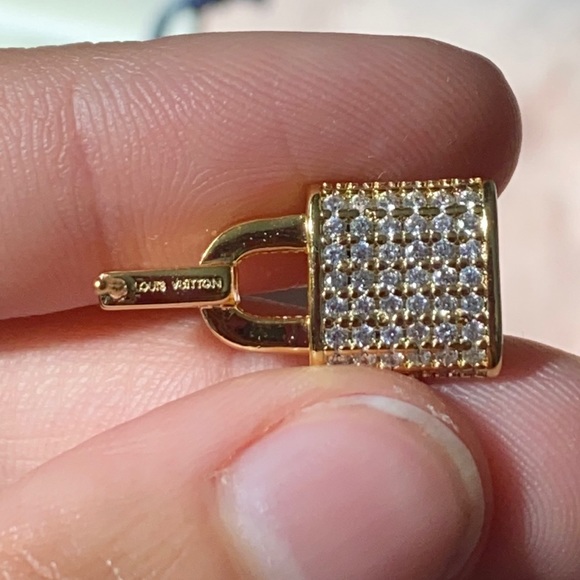 Designer Inspired Earrings Gold - Picture 4 of 8